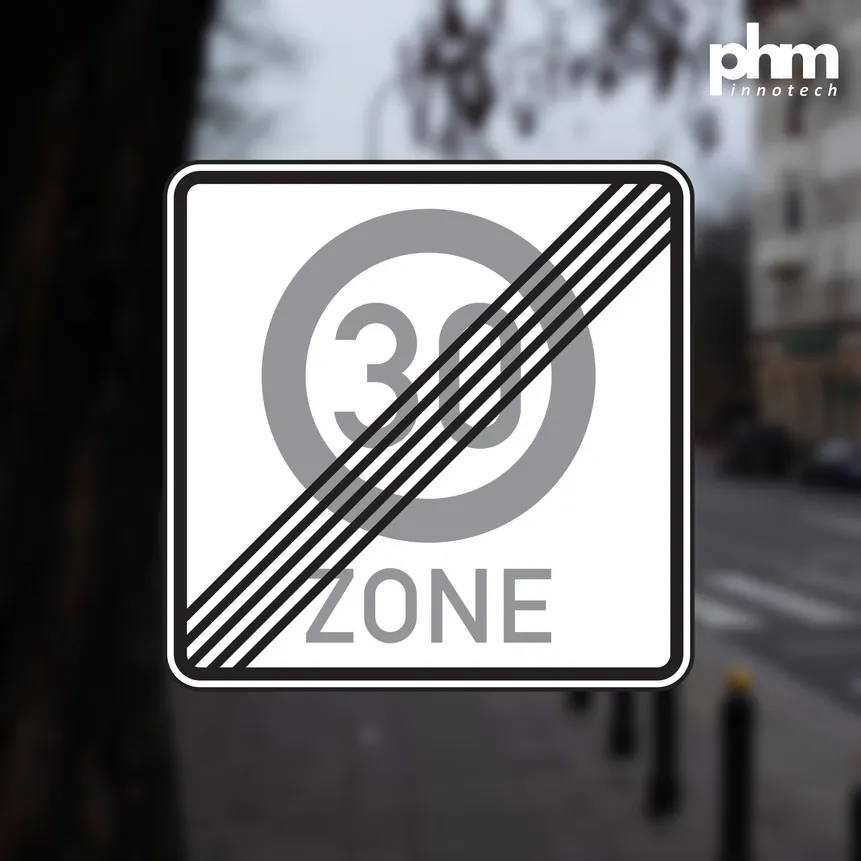 ORIGINAL Verkehrszeichen 40 ZONE RAL Gütezeichen 600 mm SL Verkehrschild für Geburtstag Geschenk Geburtstagsschild Straßenschild Verkehrsschilder Schild Strassenzeichen Strassenschilder Zonenschild