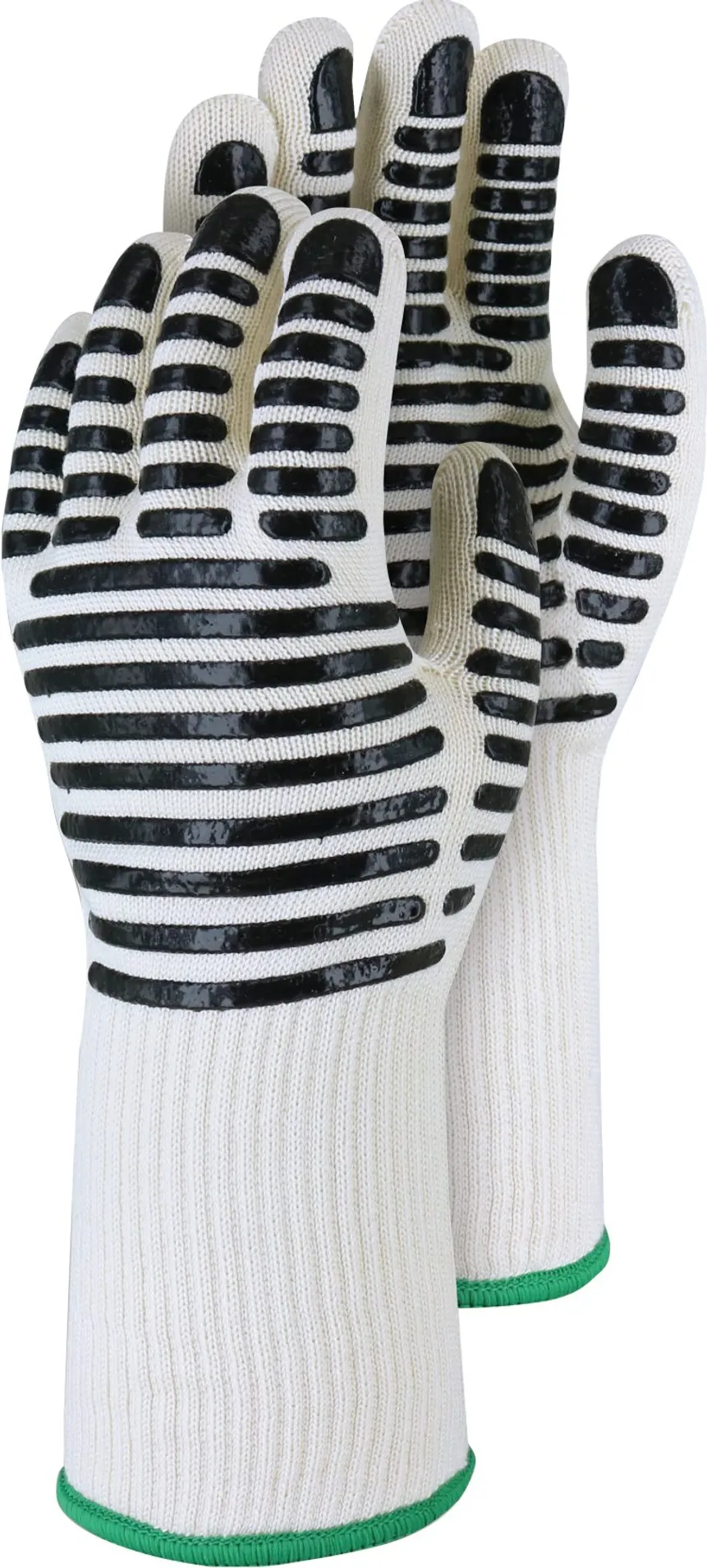 Hochleistungs-Hitzeschutz-Handschuhe 12-401, Silikonbeschichtet