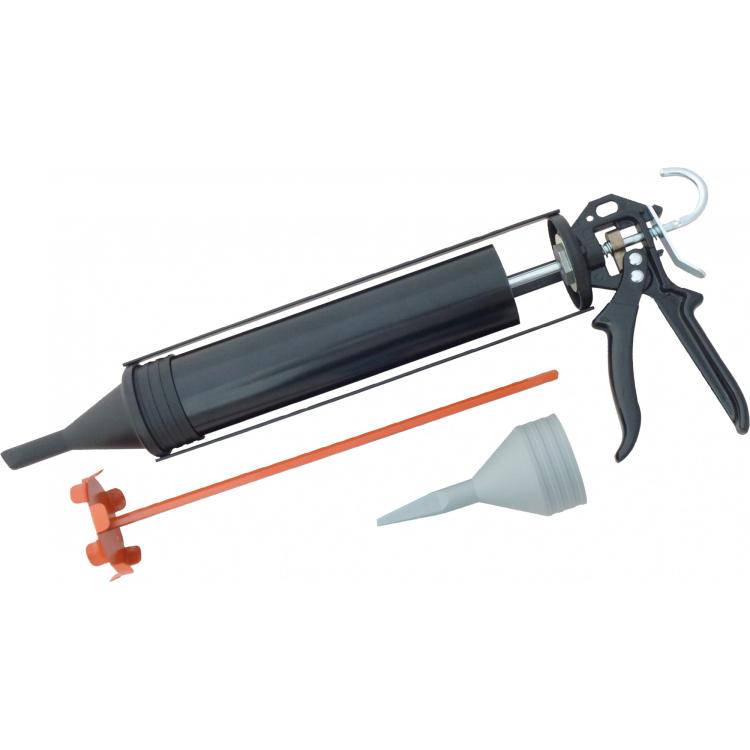 Produktbild von Mörtel-Fugenwerkzeug Set – 4 Düsen, Einfach Im Handling, Für Fliesen, Risse & Boden – Perfekt Für Renovierungen